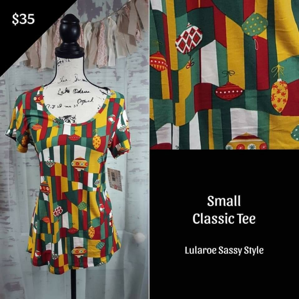Lularoe Classic Holiday Tee